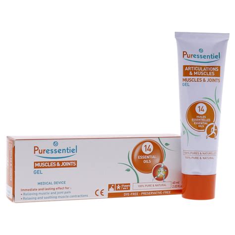 Puressentiel Muscles And Joints Gel Topical Pain Relief Oz