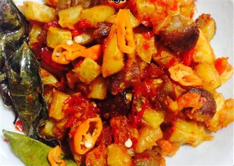 Resep Sambal Goreng KentangBakso Oleh Widya Wulansari Dapur Widya