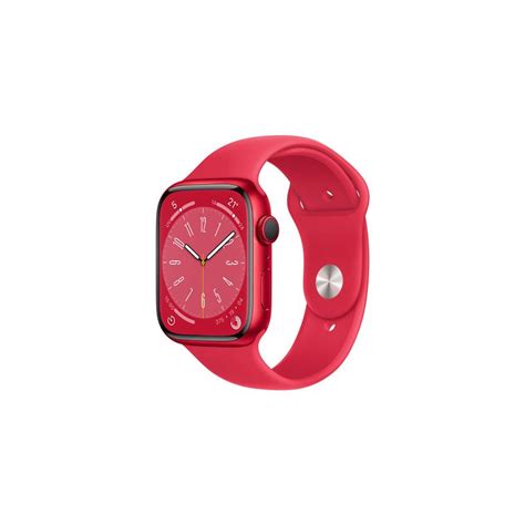 Apple Watch Series 8 GPS boîtier Aluminium PRODUCT RED 45mm avec