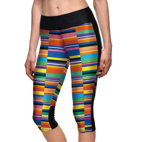 New Arrival D Digital Printed Women Sports Leggings High Waist