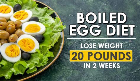 Boiled Egg Diet Plan How To Lose 20 Pounds In 2 Weeks