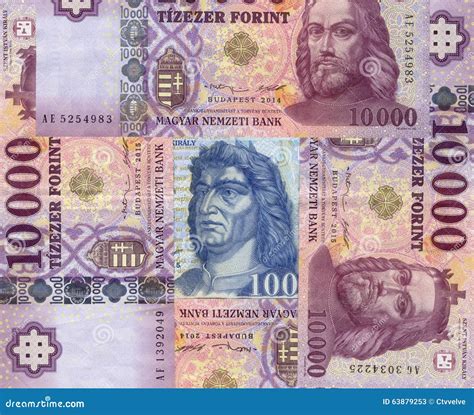 Hungarian Forint Currency Huf Money Royalty Free Stock Photo