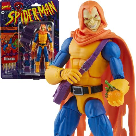 Spider Man Retro Marvel Legends Hobgoblin 6 Inch Action Figure