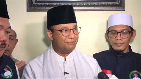 Anies Buka Suara Soal Wacana Duet Dengan Ganjar Di Pilpres 2024