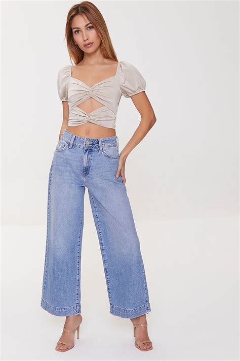 Twisted Cutout Crop Top