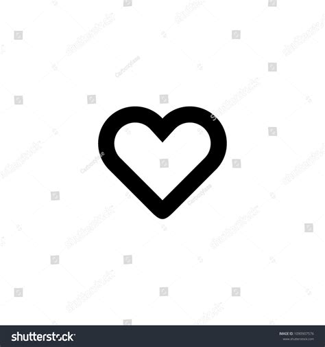 Heart Vector Illustration Smiley Emoji Emoticon Stock Vector (Royalty ...