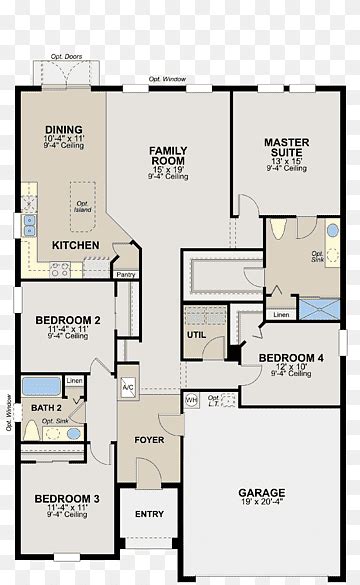 Casas Sol Casa Inc America La Hermosa Planta Isla Flotante Plan