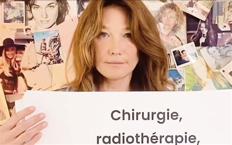 Intervento Chirurgico Radioterapia Ormoni Carla Bruni Rivela Per