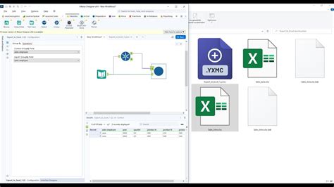 Export To Excel With Alteryx Write Into Sheets And Files Youtube