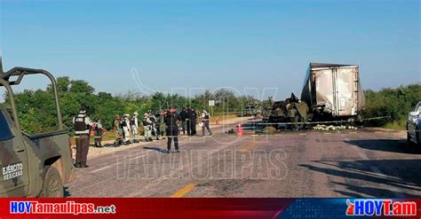 Hoy Tamaulipas Tamaulipas Trailero Que Provoco Accidente De Militares