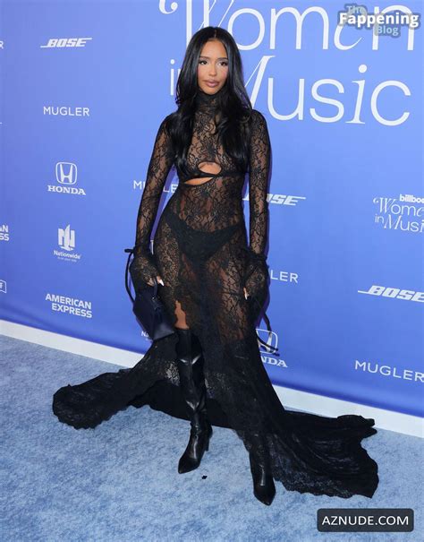 Chxrry22 Sexy Flashes Her Hot Tits At The 2023 Billboard Women In Music Awards In Inglewood AZNude