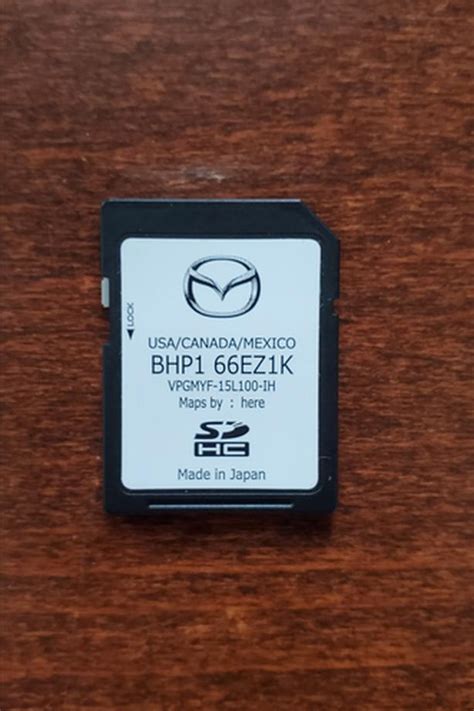 2019 BHP1 66 EZ1K Mazda GPS Navigation SD Card For 3 6 CX 3 CX 5