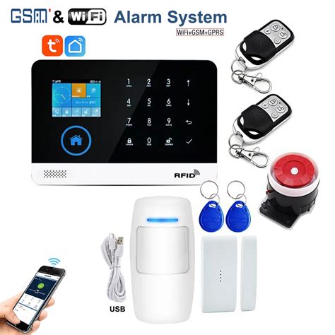 Najnowsze Inteligentne Wifi Alarm Gsm Anti Theft Dom Bezpiecze Stwa