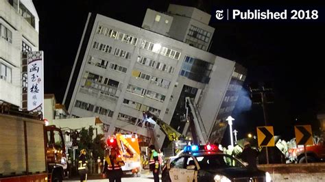 Taiwan Earthquake Kills at Least Four; Many Are Missing - The New York