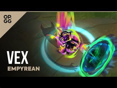 League Of Legends Empyrean Vex Op Gg Skin Review Youtube