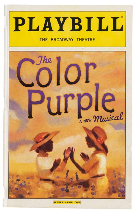 The Color Purple: A Timeline