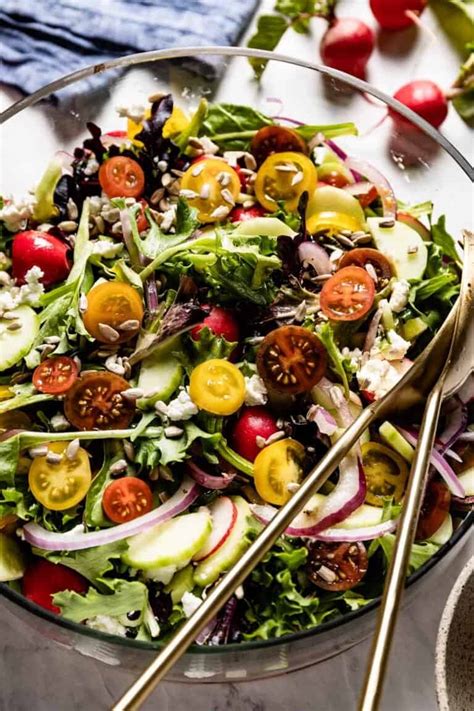 Simple Spring Mix Salad Recipe Foolproof Living