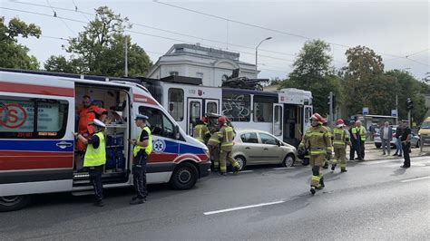 24Kurier Pl Zderzenie Samochodu Z Tramwajem W Szczecinie