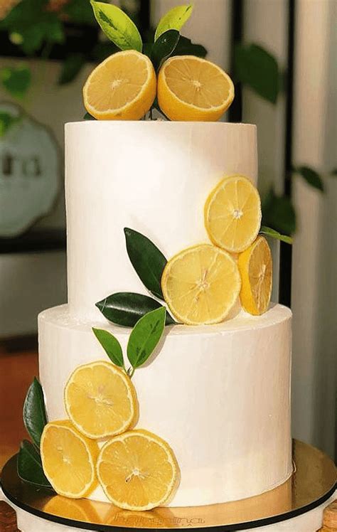 Lemon Slice Birthday Cake Ideas Images (Pictures)