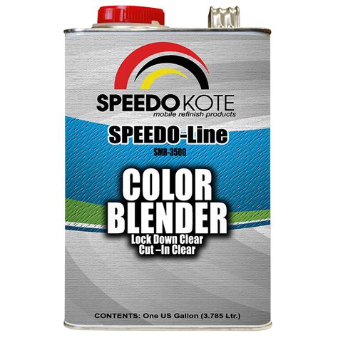 Color Blender Lock Down Clear For Automotive Base Coats One Gallon