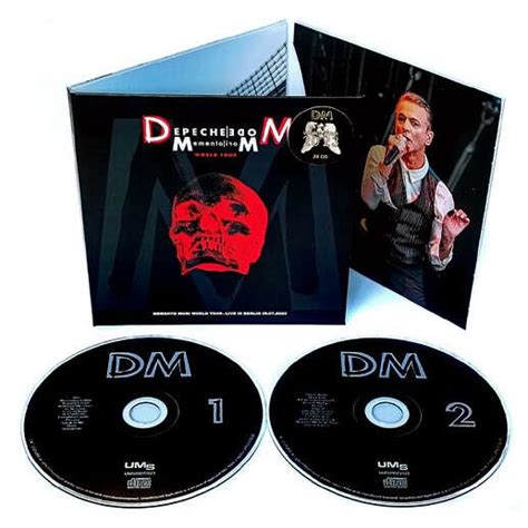 Live In Berlin Memento Mori World Tour Cd Set By Depeche