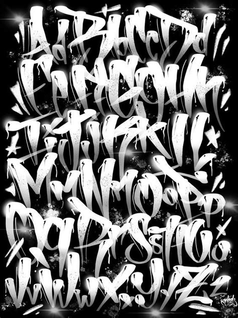 Graffiti Alphabet Handstyle ABC S Font Fonts Font Fonts 4 392 In 2024