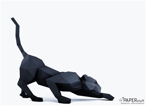 Lowpoly Black Panther D Model D Printable Cgtrader