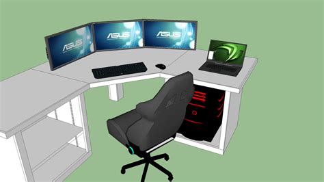 My Gaming Setup Daniel 3d Warehouse