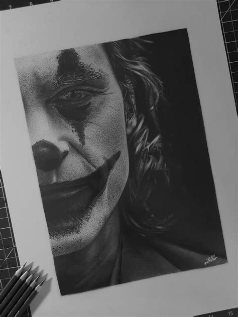 Joker Drawings In Pencil