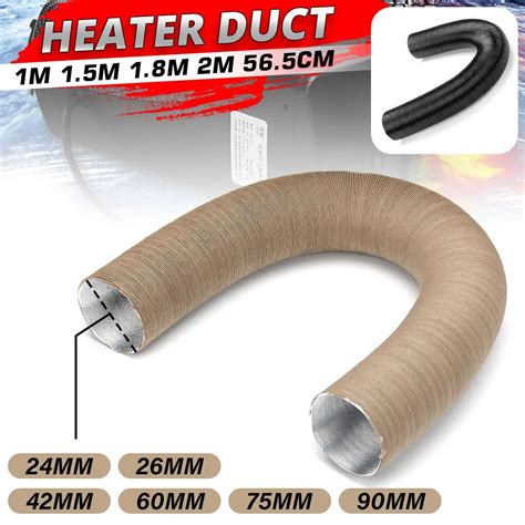 Mm Air Intake Outlet Exhaust Stretch Hose Pipe For