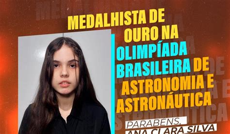 Estudante De Branquinha Ganha Medalha De Ouro Na Olimp Ada Brasileira