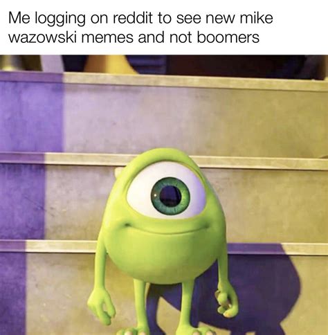 Angry Mike Wazowski Meme