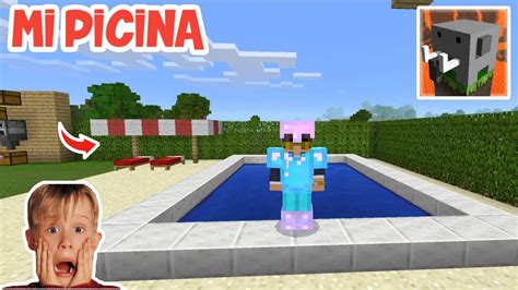 Serie De Supervivencia 16 EN CRAFTSMAN Hago Una PISCINA YouTube