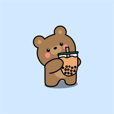 Cute Bear Cartoon H Nh Nh Ng Y U V Ngh A