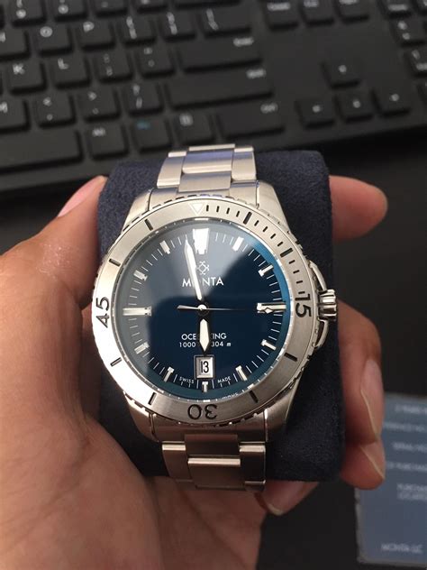 [WTS] Monta Blue Dial Gen 2 Oceanking, Full Kit : r/Watchexchange