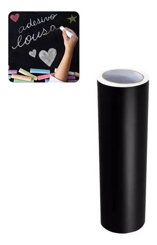 Adesivo Vinil Preto Lousa Chalkboard Escrever Giz Mx M Mercadolivre