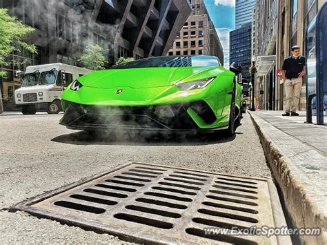 Lamborghini Huracan spotted in Boston, Massachusetts on 07/21/2020