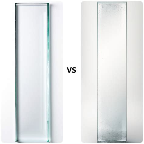 Frosted Vs Clear Glass Shower Doors Cost Privacy And Cleaning Compared