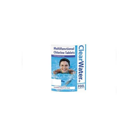 Bestway Clearwater 1kg Multifunction Swimming Pool Spa Chlorine Tablets