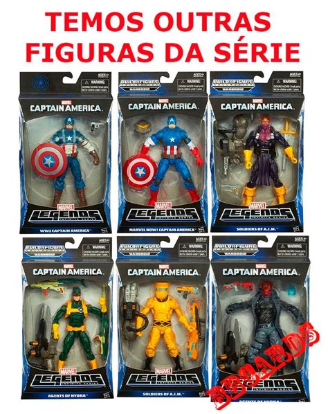 Boneco Marvel Legends Capit O Am Rica Ii Guerra Mandroid R Em