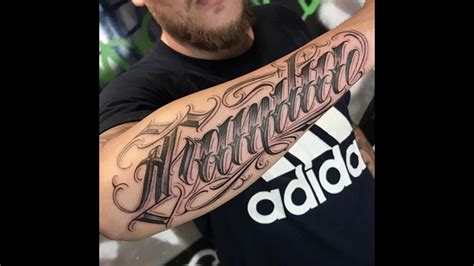 Compilacion De Mejores Tatuajes Y Dise Os De Lettering En El Brazo The