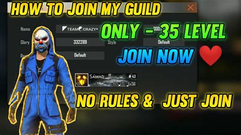 HOW TO JOIN MY GUILD HOW TO JOIN GUILD IN FREE FIRE FREE FIRE