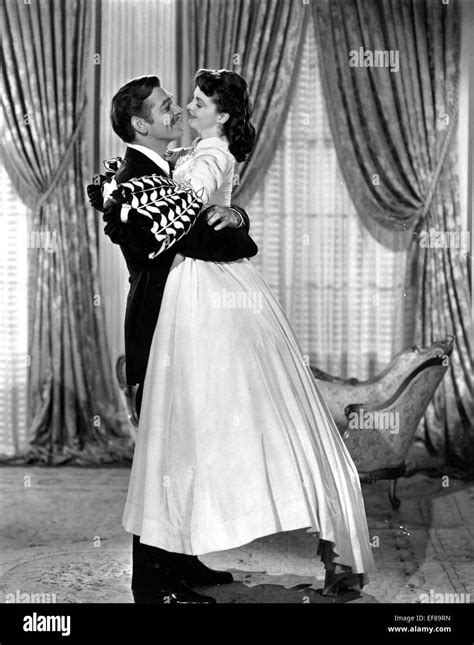 Clark Gable Vivien Leigh Gone With The Wind 1939 Stock Photo Alamy