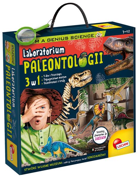 Lisciani I M Genius Zestaw Kreatywny Laboratorium Paleontologii I M