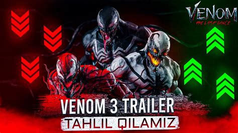 Venom Trailer Tahlil Yangi Simbiotlar Venom Marveldami Youtube