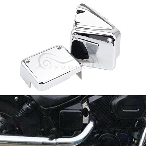 Motor Chrome Battery Side Cover For Honda Shadow Spirit Vt Dc