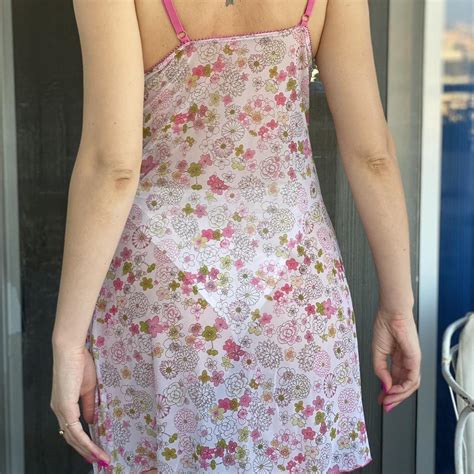 Vintage Lingerie Dress Floral Lingerie Dress Depop