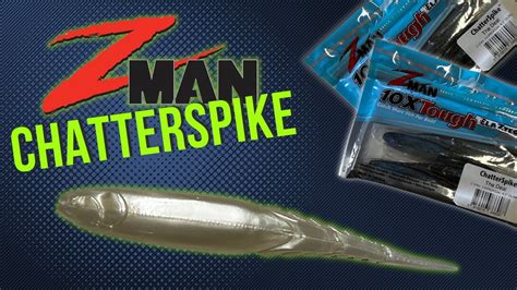 REVIEW Of The NEW Z Man CHATTERSPIKE Is THIS The Only CHATTERBAIT