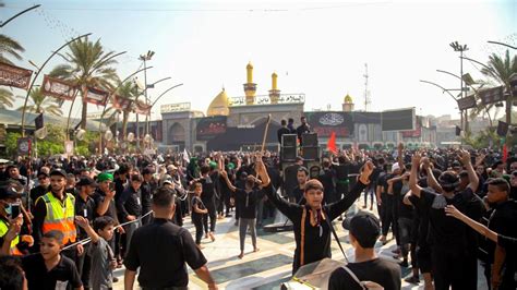 Karbala Mourning Processions Commemorate Arbaeen Photos Shafaqna