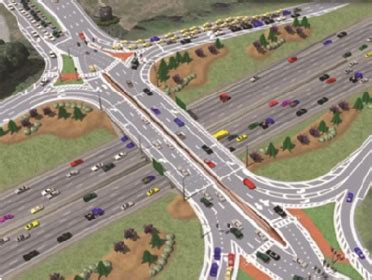 Diverging Diamond Interchange | Georgia Drivers Manual | eDriverManuals ...